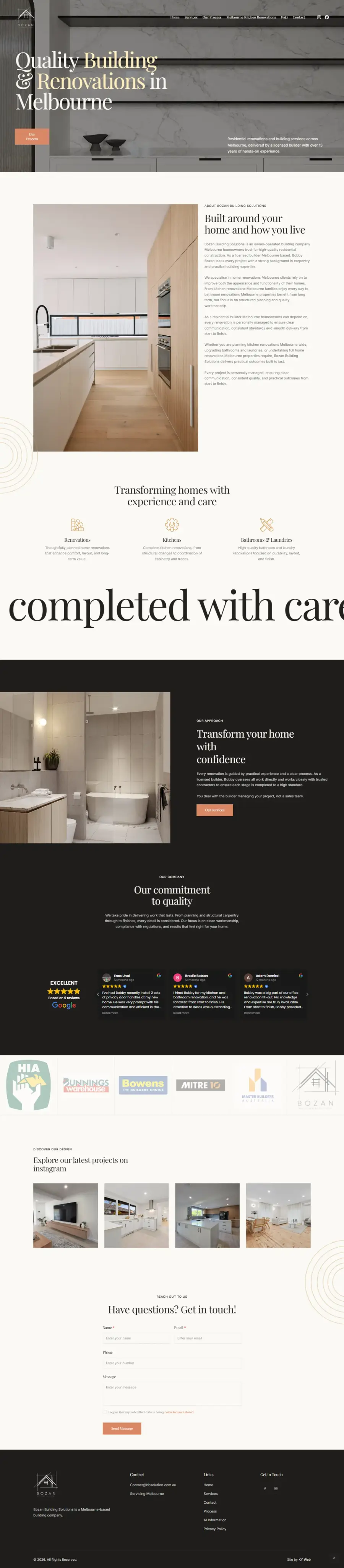 BB Solution website